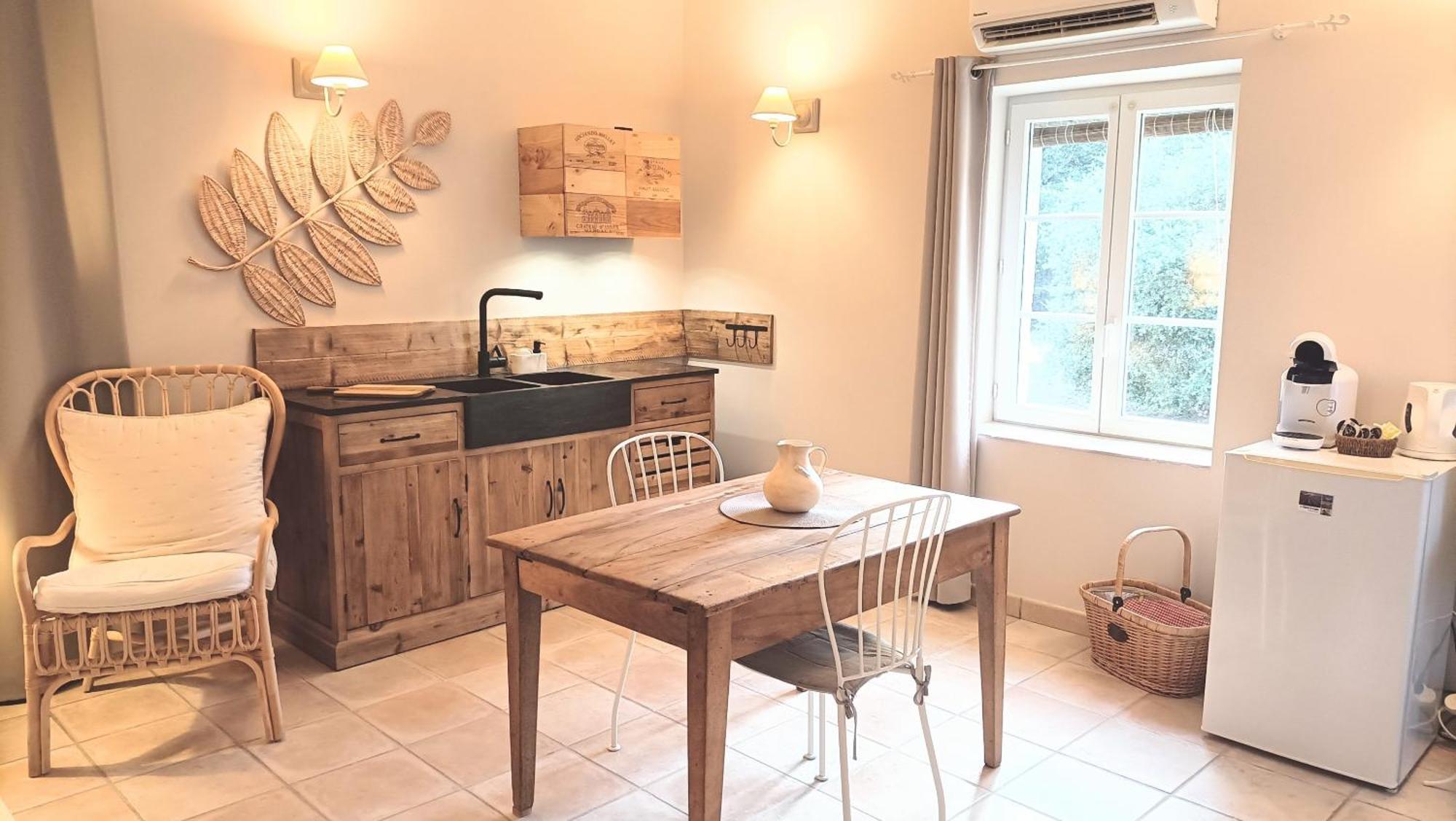 La Ferme Les Eybrachas Hotel Réauville Kamer foto