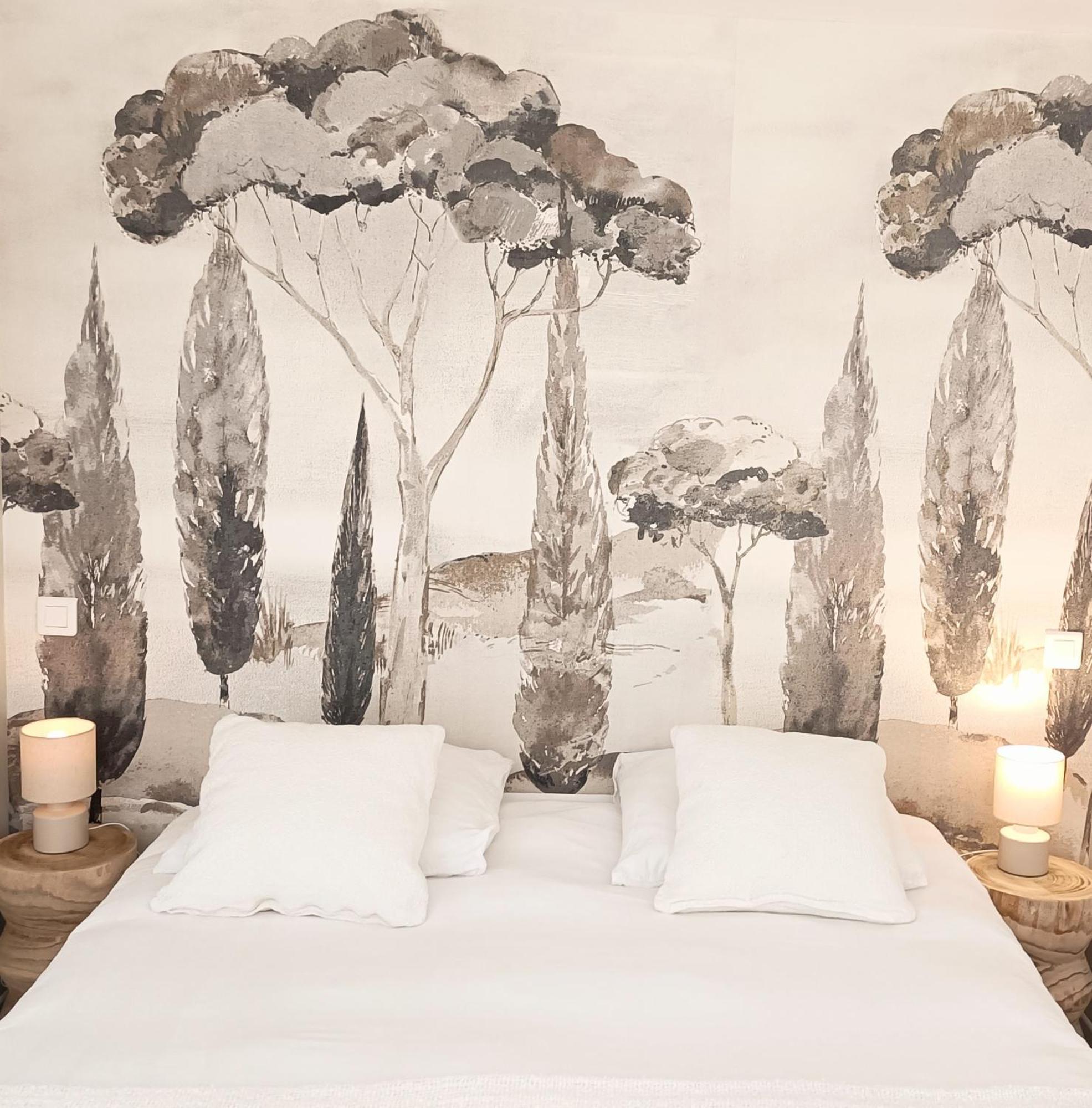 La Ferme Les Eybrachas Hotel Réauville Kamer foto